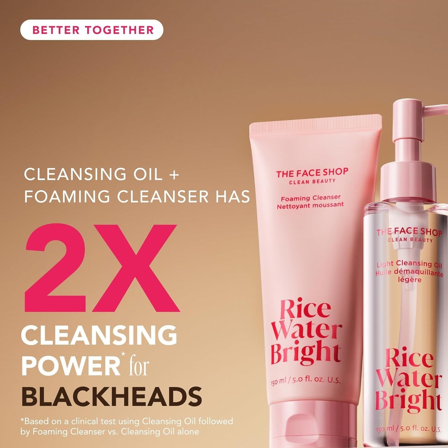 The Face Shop Rice Water Bright Light Facial Cleansing Oil